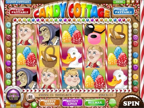 Игровой автомат Candy Cottage