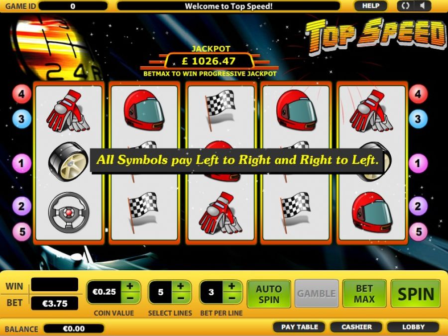 Игровой автомат Top Speed