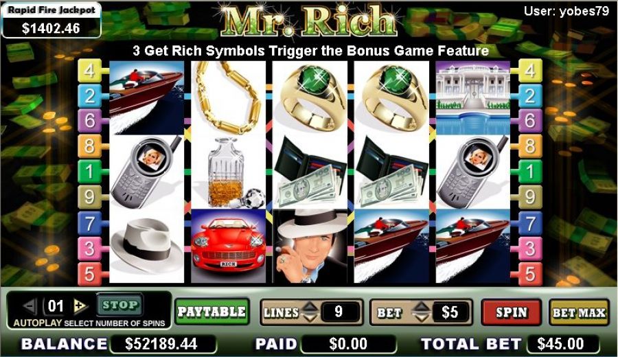 Игровой автомат Mr. Rich