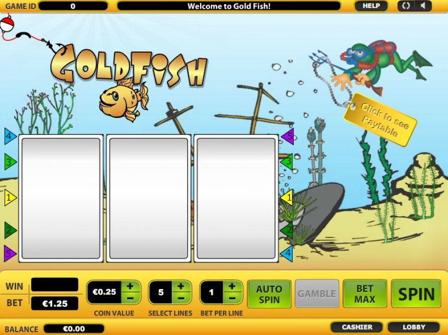 Игровой автомат Gold Fish