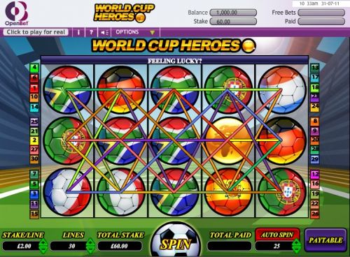 Игровой автомат World Cup Heroes