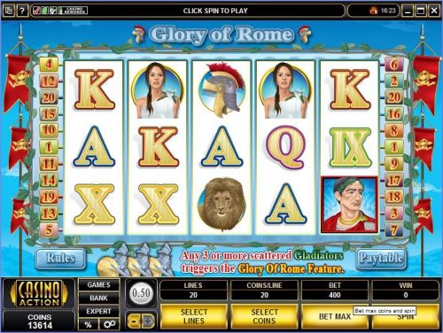 Игровой автомат Glory of Rome
