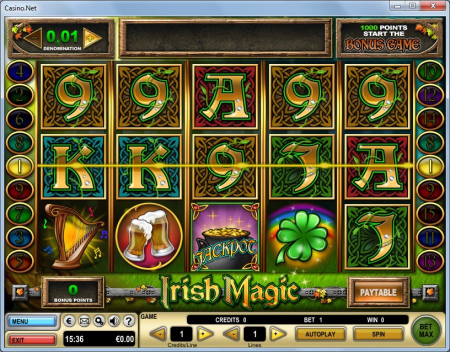 Игровой автомат Irish Magic