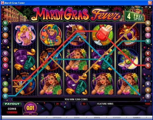 Игровой автомат Mardi Gras Fever