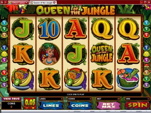 Игровой автомат Queen of the Jungle