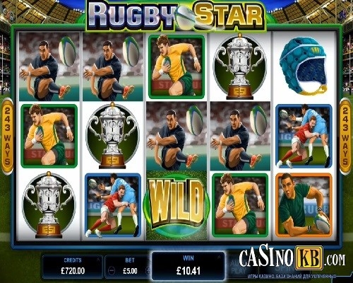 Новый автомат от Microgaming Rugby Star [видео]