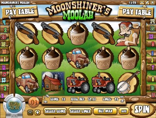 Игровой автомат Moonshiner&#039;s Moolah