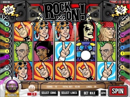 Игровой автомат Rock On