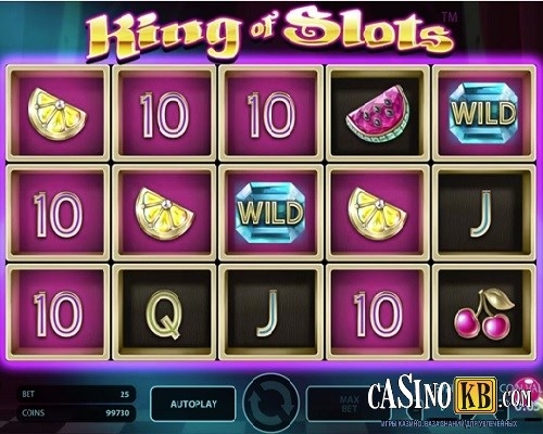 Новый игровой автомат King of Slots от Net Ent [видео]