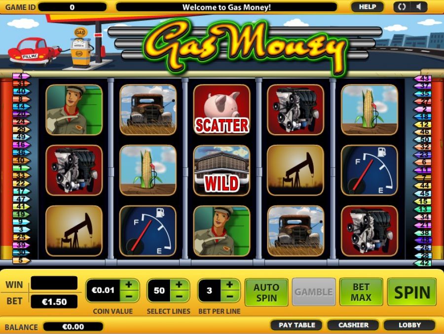 Игровой автомат Gas Money