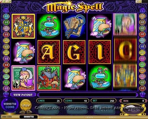 Игровой автомат Magic Spell