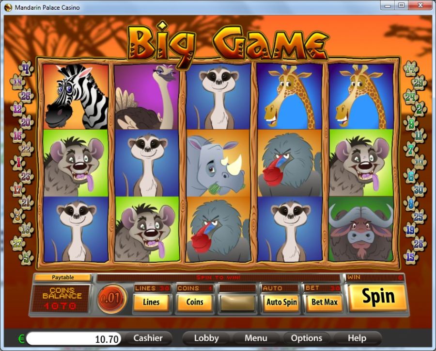 Игровой автомат Big Game