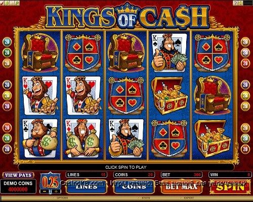 kings of cash игровой автомат