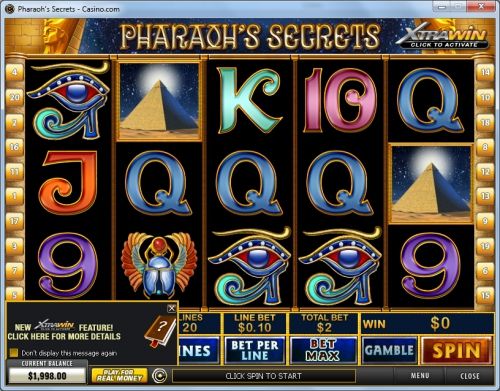 Игровой автомат Pharaoh&#039;s Secrets