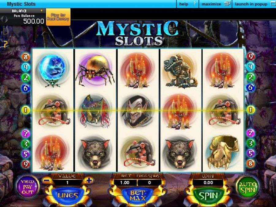 Игровой автомат Mystic Slots