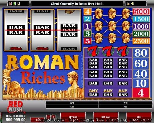 Игровой автомат Roman Riches