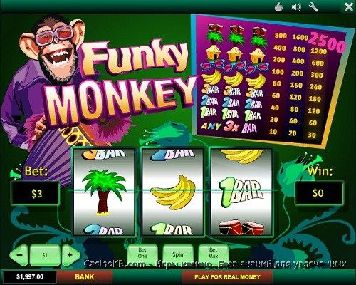 Игровой автомат Funky Monkey