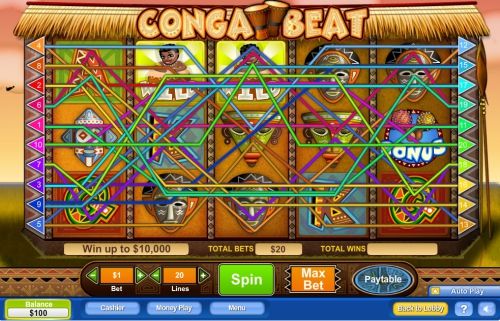 Игровой автомат Conga Beat