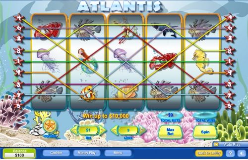 Игровой автомат Atlantis