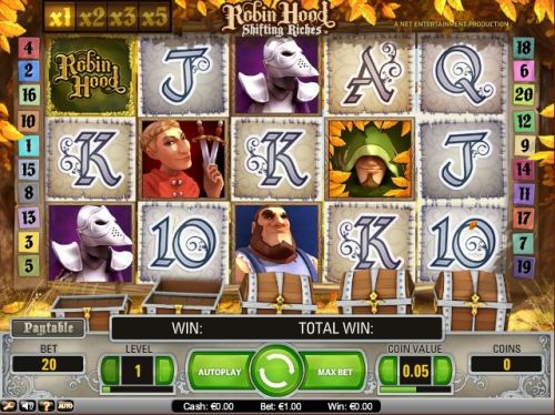 Игровой автомат Robin Hood Shifting Riches