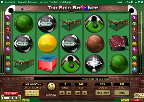 Игровой автомат Top Spin Snooker