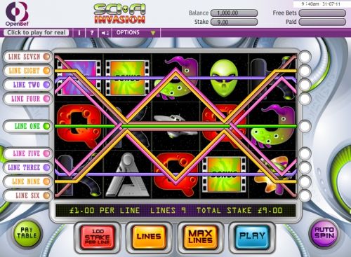 Игровой автомат Sci Fi Invasion