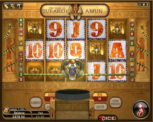 Игровой автомат Tutankhamon