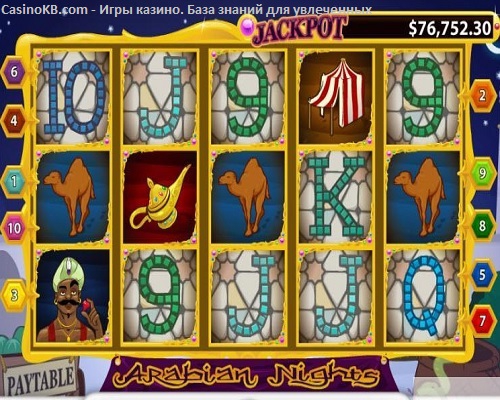 Игровой автомат Arabian Nights