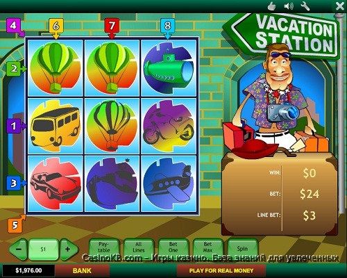 Игровой автомат Vacation Station