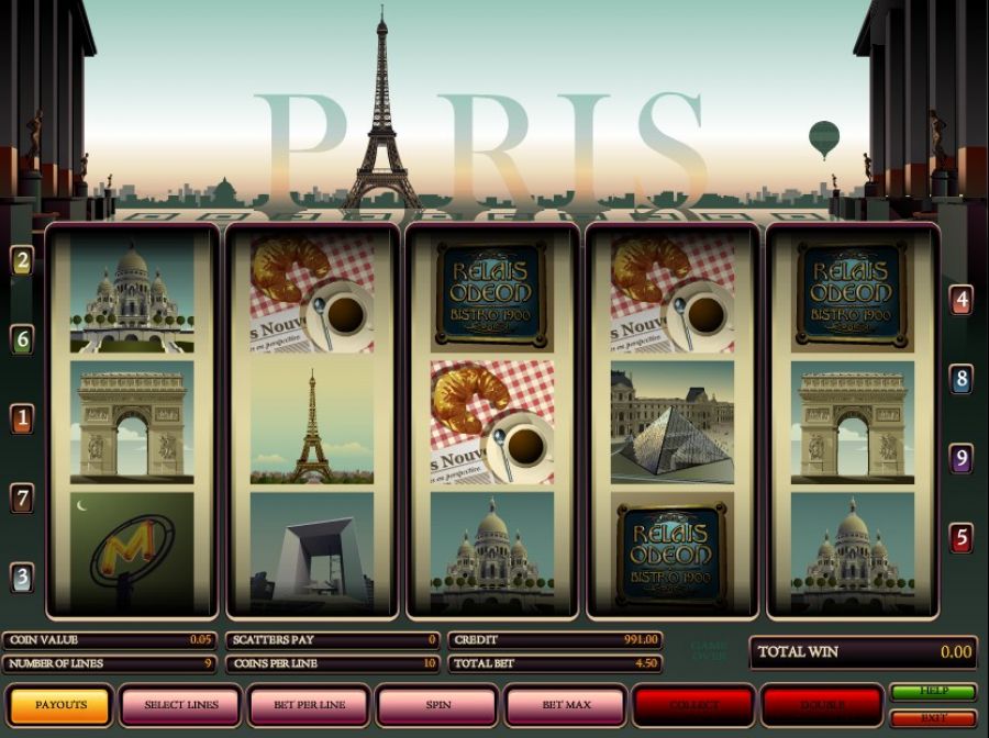 Игровой автомат Paris