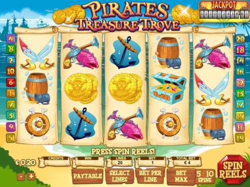 Игровой автомат Pirates Treasure Trove