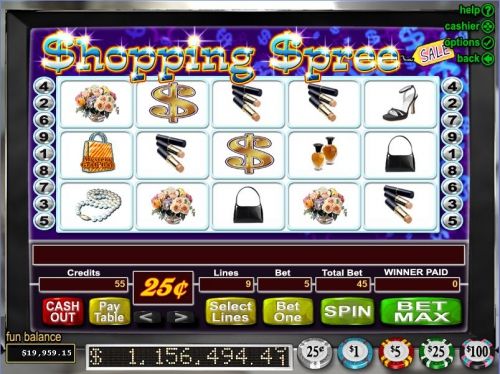 Игровой автомат Shopping Spree