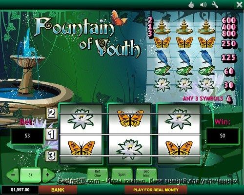 Игровой автомат Fountain of Youth